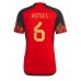 Cheap Belgium Axel Witsel #6 Home Football Shirt World Cup 2022 Short Sleeve